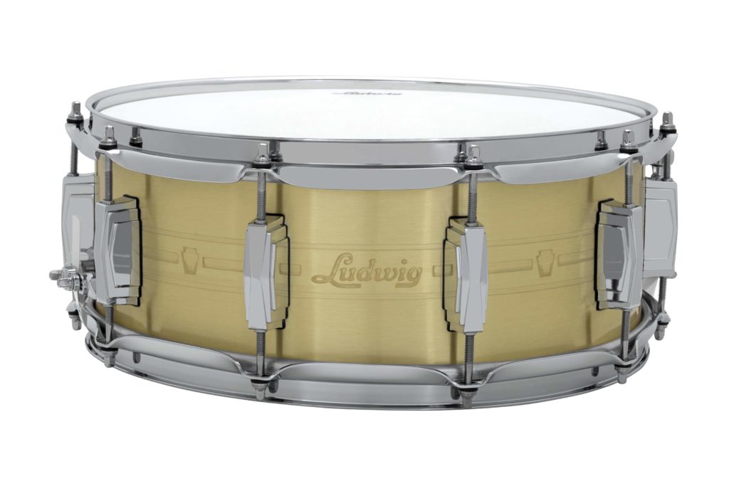 Ludwig Heirloom Brass batteria drums snare