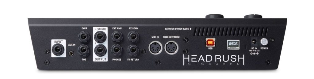 Headrush Gigboard pedaliera stomp chitarra elettrica