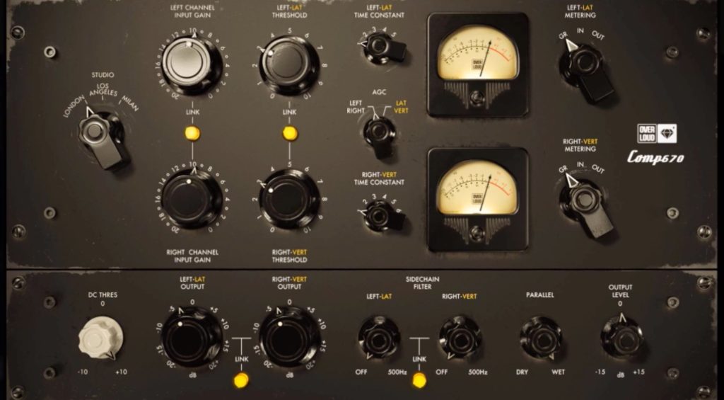 Overloud Comp 670 plug-in audio daw virtual