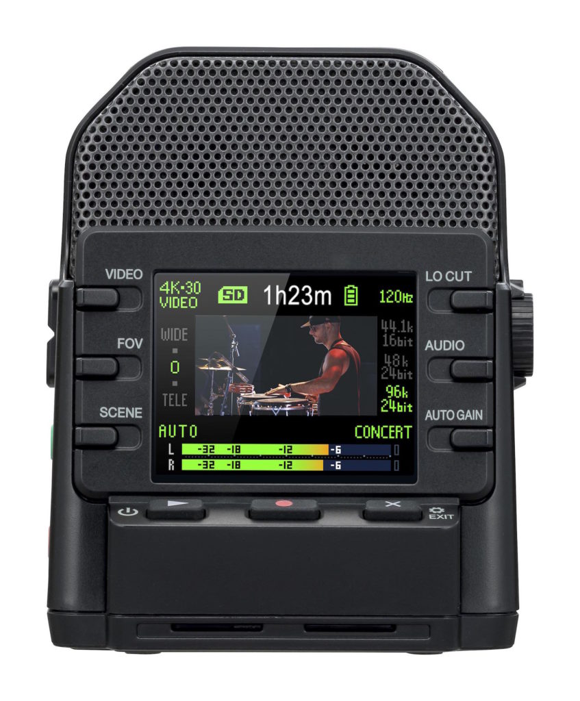 Zoom Q2n 4K video videocamera music live audio