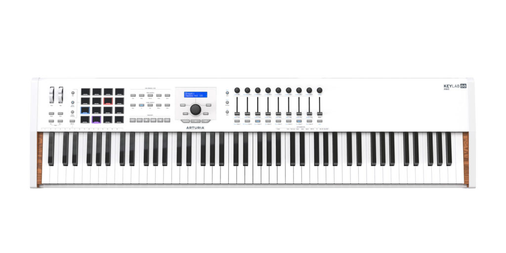 Arturia KeyLab 88 mkII controller tastiera keyboard midi midiware strumenti musicali