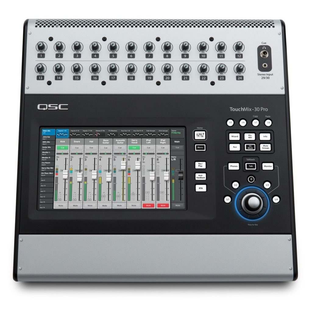 QSC TM-30-Pro Firmware software exhibo live strumenti musicali