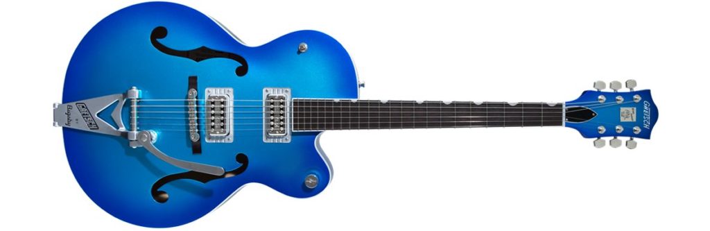 Gretsch G6120T-HR Brian Setzer Candy Blue Burst guitar electric chitarra elettrica casale bauer strumenti musicali