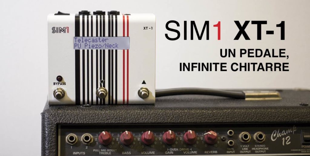 SIM1 XT-1 chitarra guitar profiler profilatore update hardware aggiornamento soundwave strumenti musicali