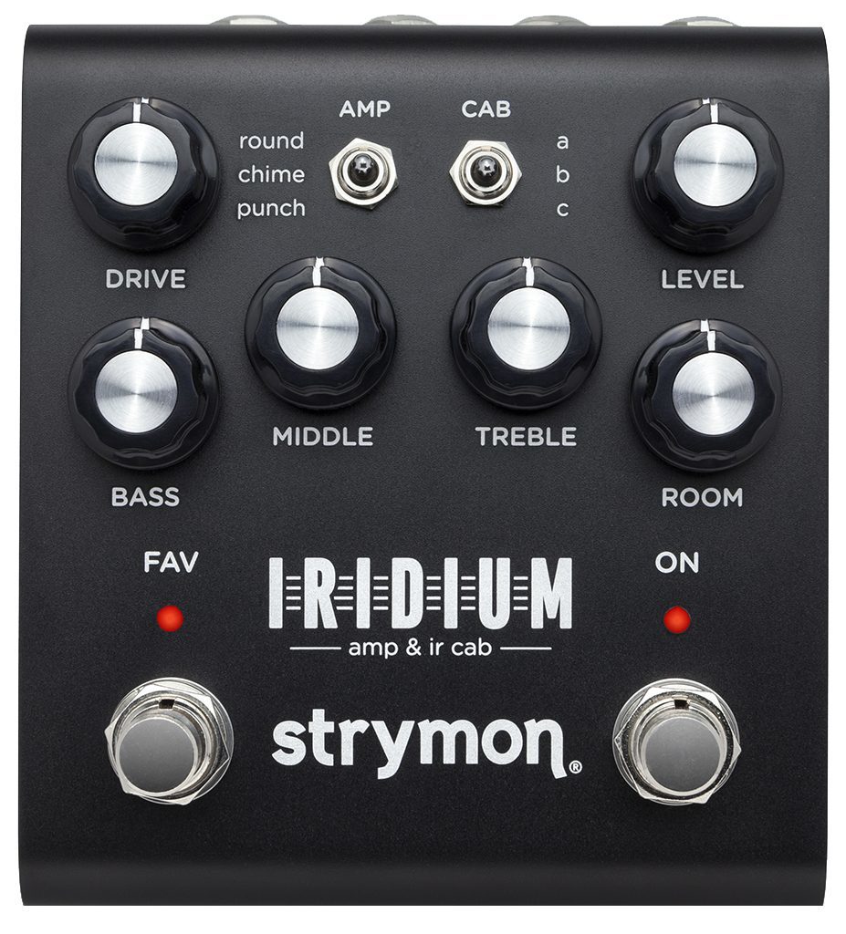 Strymon Iridium pedale pre amp ir cabinet simulation modeler backline strumenti musicali