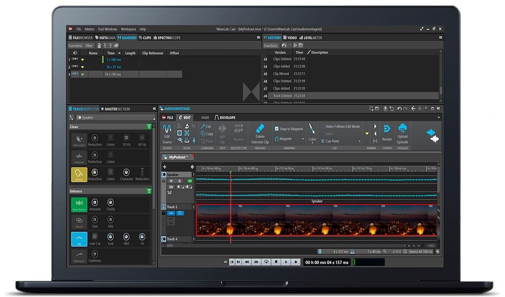 Steinberg WaveLab Cast daw software audio mixing podcast social media strumenti musicali