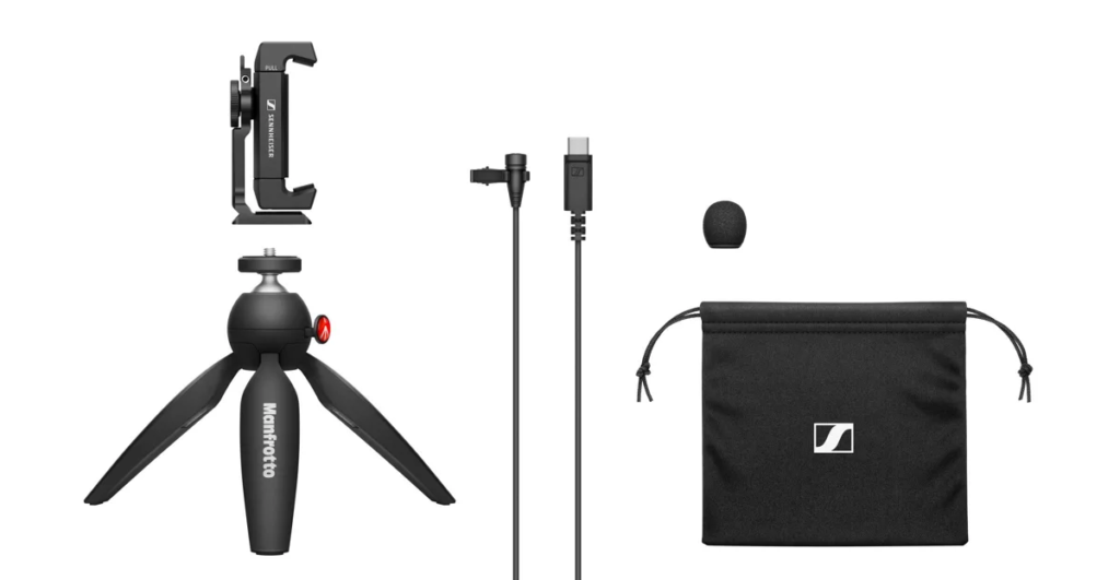 Sennheiser XS Lav USB-C Mobile Kit Mobile Kit audio video podcast vlog exhibo strumenti musicali