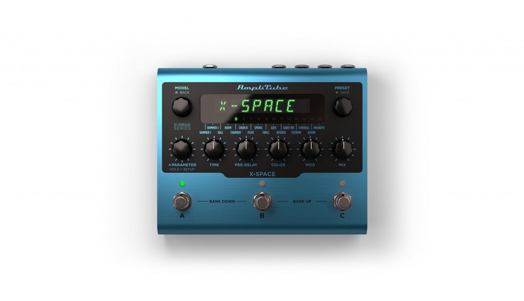 Ik Multimedia AmpliTube X-Gear X-Space pedaliera digital chitarra guitar fx stompbox mogar strumenti musicali