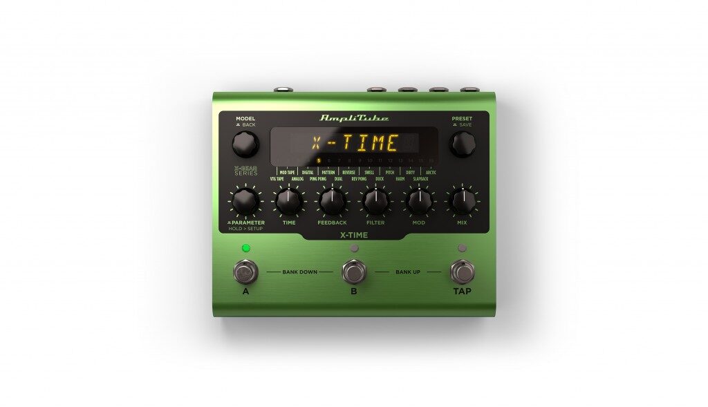 Ik Multimedia AmpliTube X-Gear X-Time pedaliera digital chitarra guitar fx stompbox mogar strumenti musicali