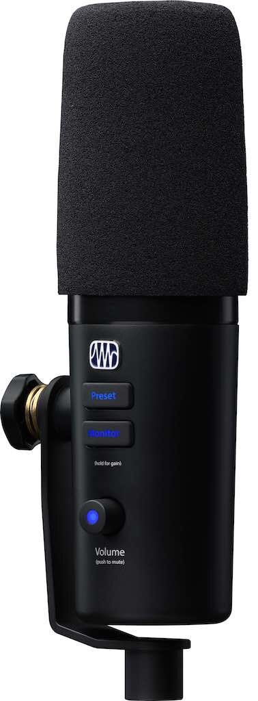 Presonus Revelator mic USB recording home studio broadcast recording midi music audiofader