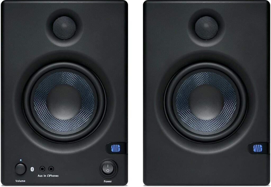 Presonus Eris-E5 studio monitor hardware audio pro studio recording mixing home bluetooth midimusic strumentimusicali