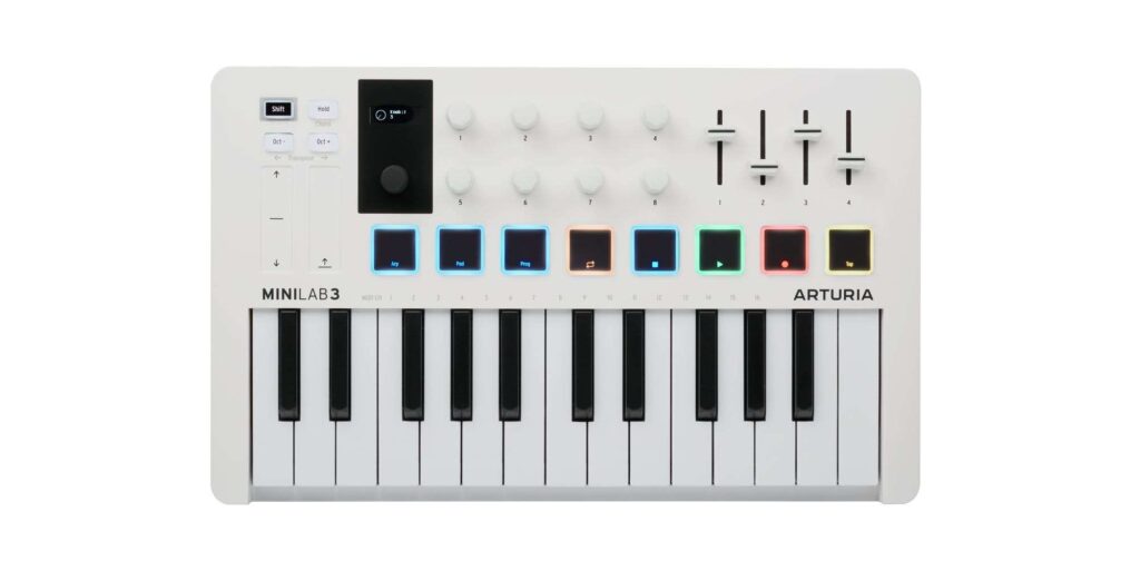 Arturia MiniLab 3 controller midi tastiera keyboard midiware strumentimusicali