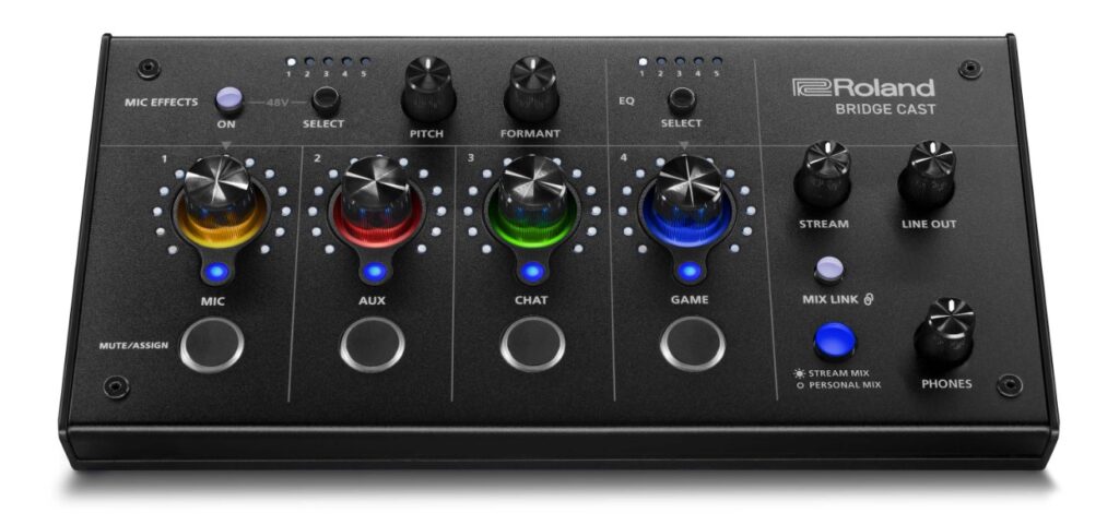 roland bridge cast audio gaming console strumenti musicali