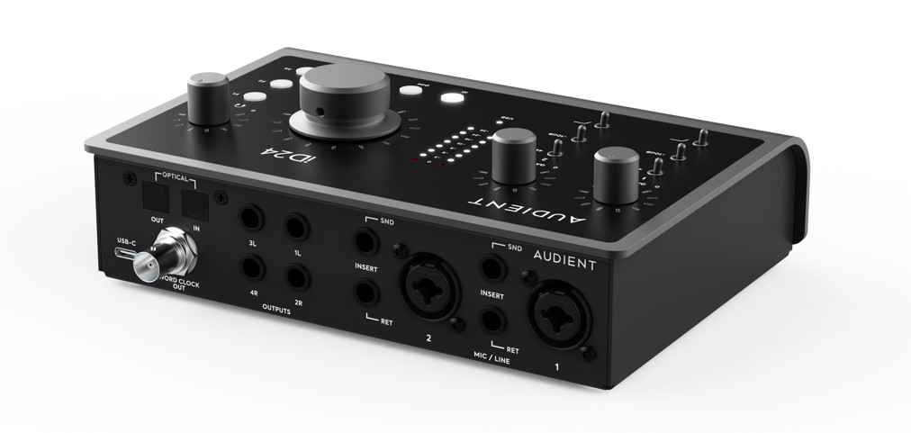 Audient iD24 recording studio home project leading technologies strumenti musicali