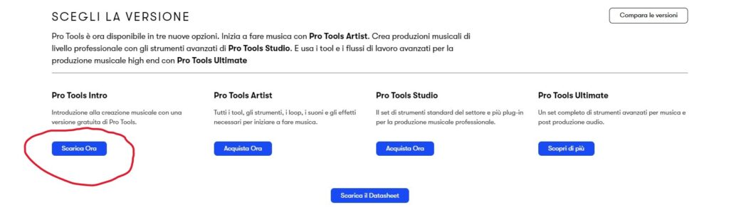 avid pro tools intro download pro tools first free daw tutorial marco tacconi smstrumentimusicali