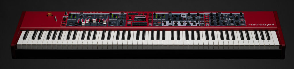 Nord stage 4 88 stage keyboard piano organ synth fxs algam eko news smstrumentimusicali