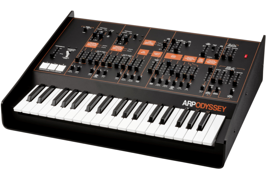 Korg ARP Odyssey FS kit fai da te montaggio diy synth hardware duo-fonico tre filtri in uno switch iZotope Ozone Elements Reason Lite Skoove news Music Gear smstrumentimusicali