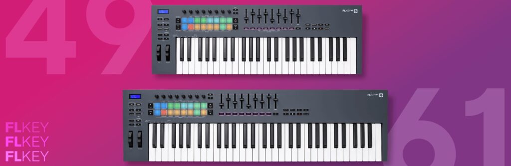 Novation FLkey 49 FLkey61 midi controller hardware FL Studio news midiware smstrumentimusicali.it