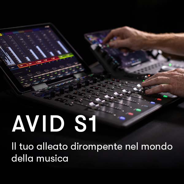 Avid S1 controller offerta sale 30 giugno 2023 news smstrumentimusicali.it