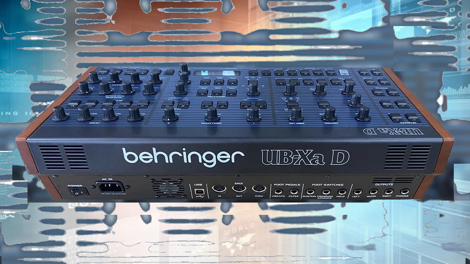 Behringer UB-Xa D, poly synth desktop clone Oberheim OB-X8, prototipo, news smstrumentimusicali.it