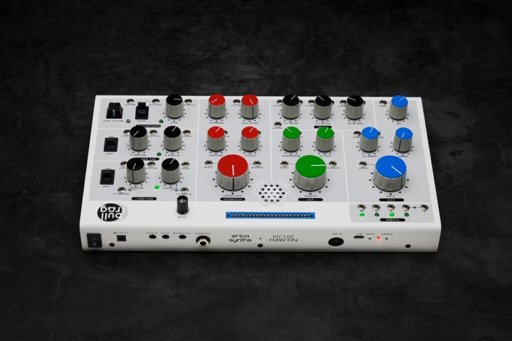 Erica Synths Richie Hawtin Bullfrog subtractive synthesiser news smstrumentimusicali.it