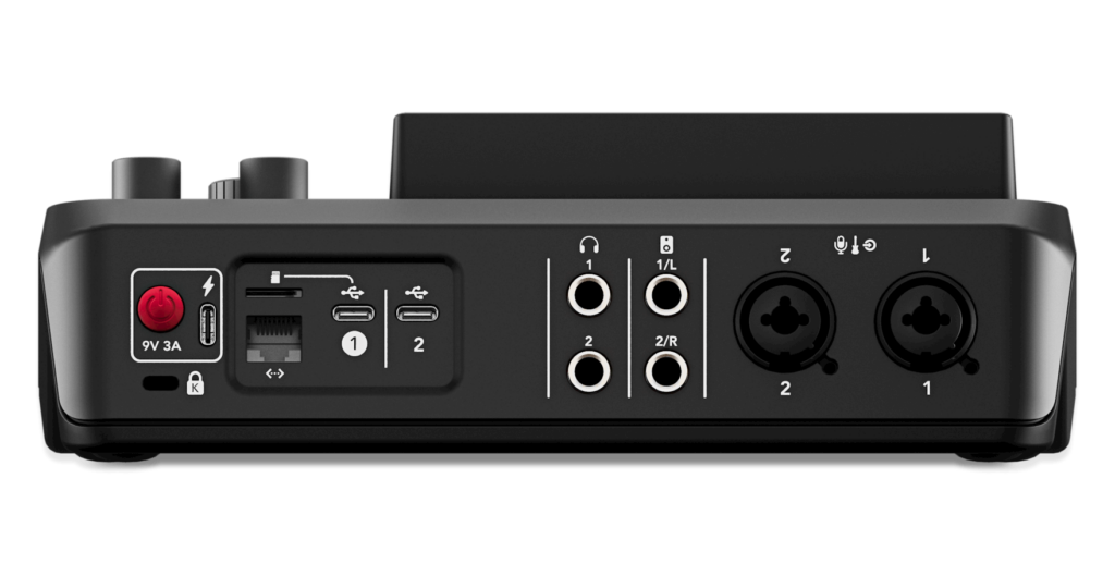 RØDE RØDECaster Duo podcast streaming creative content hardware APHEX®Revolution Preamps™ news midimusic smstrumentimusicali.it