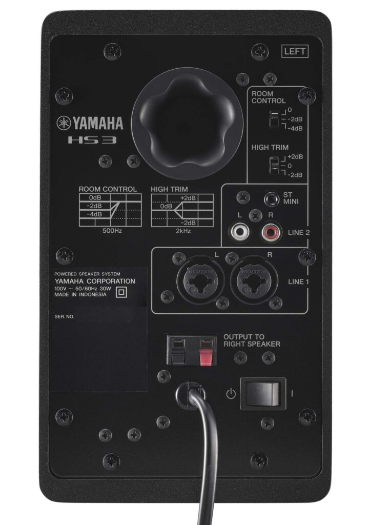 yamaha hs3 hs4 nearfield studio monitor project studio news smstrumentimusicali.it