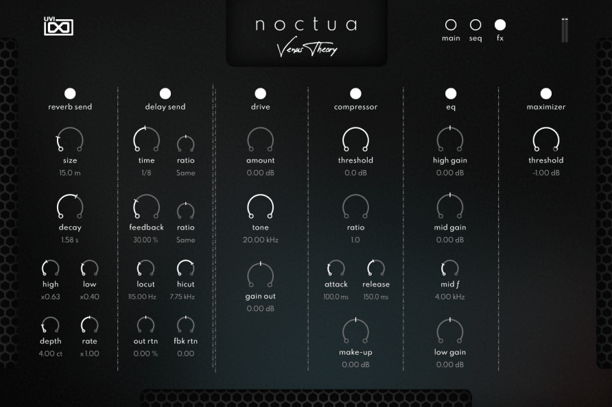 uvi noctua free gratuito plug.in multieffetto venus theory news freeware smstrumentimusicali.it