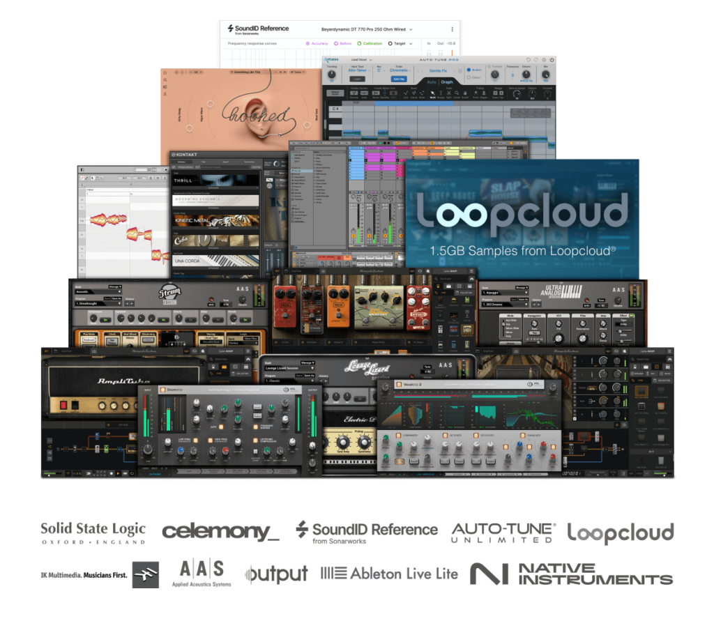 solid state logic ssl recording pack bundle ssl 2 ssl2+ cuffie SHP 20 microfono smc 80 midiware news smstrumentimusicali.it