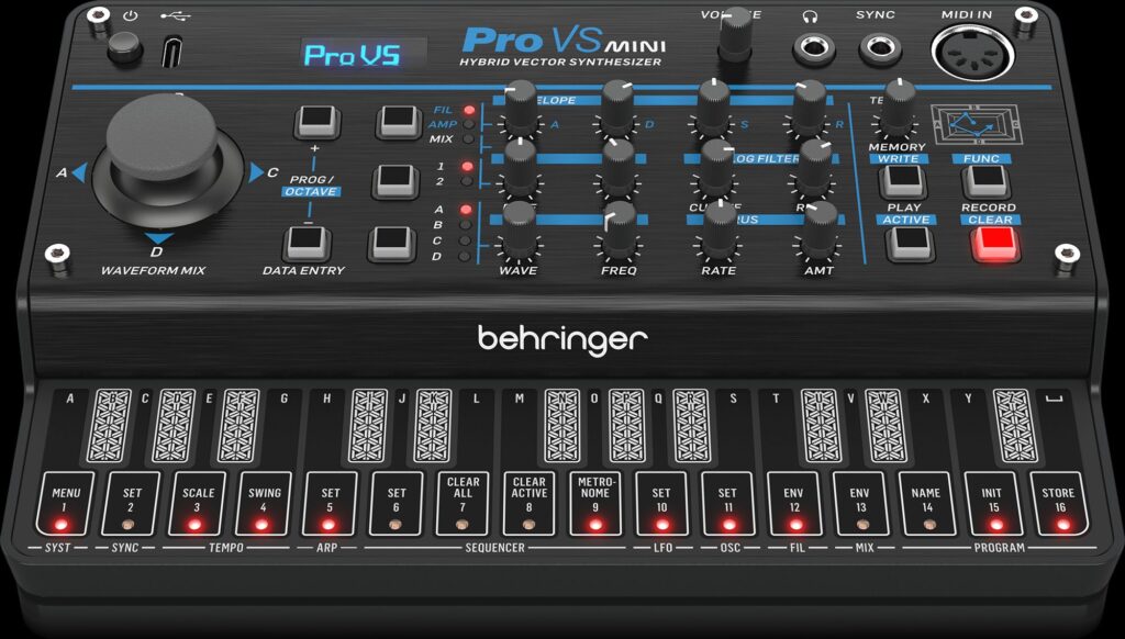 behringer pro vs mini review opinion recensione luca pilla smstrumentimusicali prohet vs