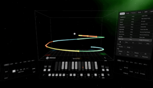 moog music animoog galaxy software audio immersivo apple vision pro news midiware smstrumentimusicali.it