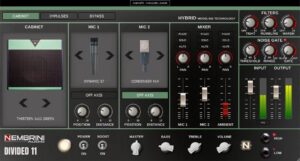 Nembrini Audio Divided 11 plug-in amplificatore boutique calle a emulator emulazione Divided By 13 CJ11 news smstrumentimusicali 