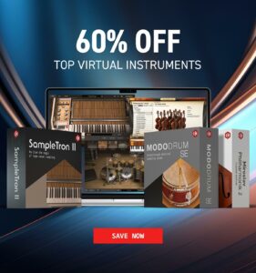 IK Multimedia offerte virtual instruments 60% Miroslav Philharmonik 2 CE MODO DRUM SE 1.5 SampleTron 2 Total Studio 4 67% price prezzo offerta sale news smstrumentimusicali 