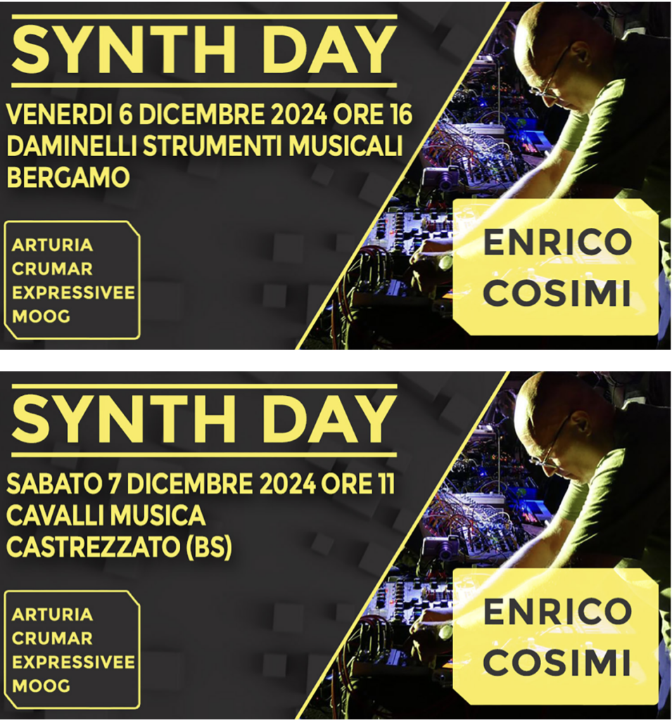 Enrico Cosimi Synth Day