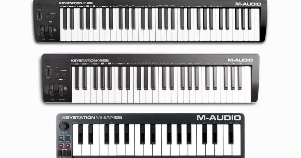 M-Audio Keystation controller MIDI mute