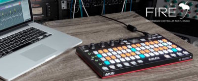 Akai Fire controller midi usb producer