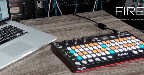 Akai Fire controller midi usb producer