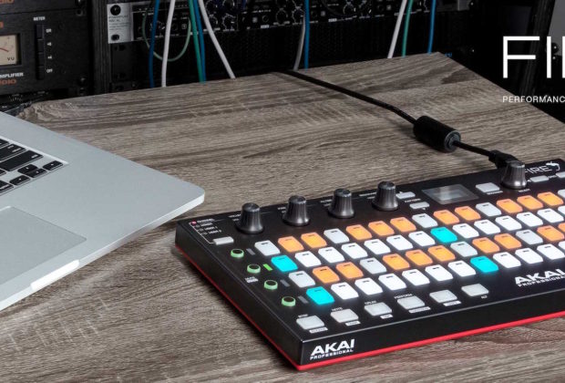 Akai Fire controller midi usb producer