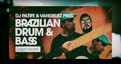 Loopmasters Brazilian Drum & Bass sample loop library libreria