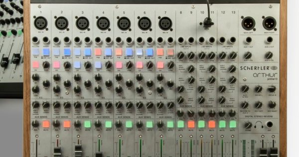 Schertler Prime 13 mixer analog hardware live studio sound audio