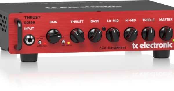 Tc Electronic BQ500 thrust bass amp head testata