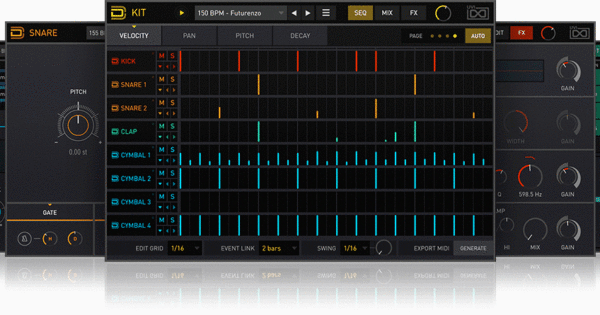 UVI Drums Designer engine virtual instrument