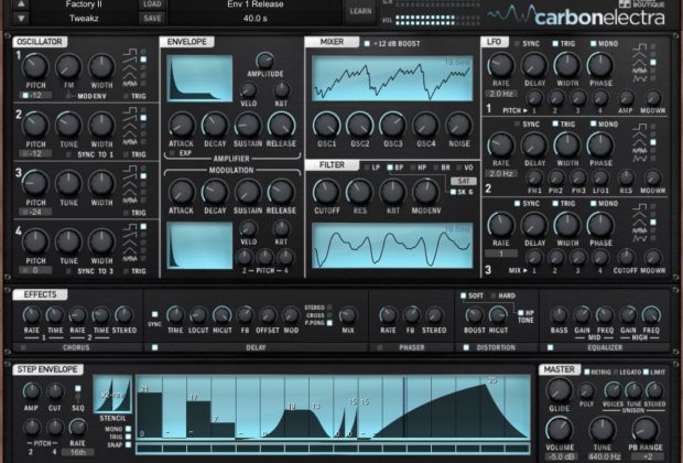 Carbon Electra 1.5 virtual synth instrument