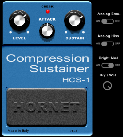 Hornet Plugins HCS 1 plug-in audio