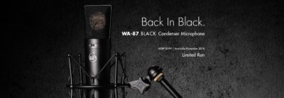 Warm Audio WA-87 black edition