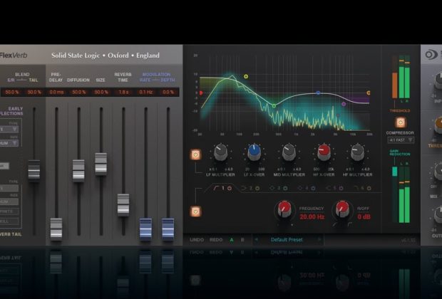 SSL Native FlexVerb plug-in audio reverb