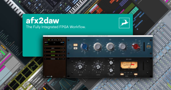 antelope afx2daw daw software plug-in audio