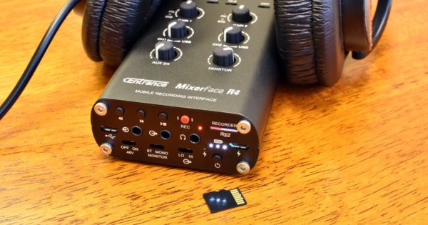 CEntrance MixerFace R4R mixer interfaccia audio mobile device