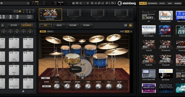 Steinberg Groove Agent 5 drums virtual instrument software