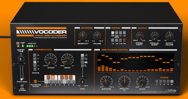 UAD Softube Vocoder universal audio plug-in